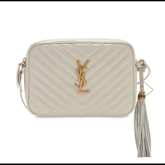 Yves Saint Laurent Handbags - Saint Laurent YSL Lou Camera Bag White